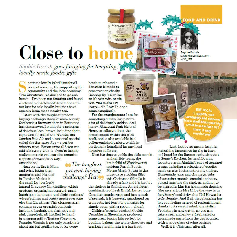 FOOD & DRINK MAGAZINE